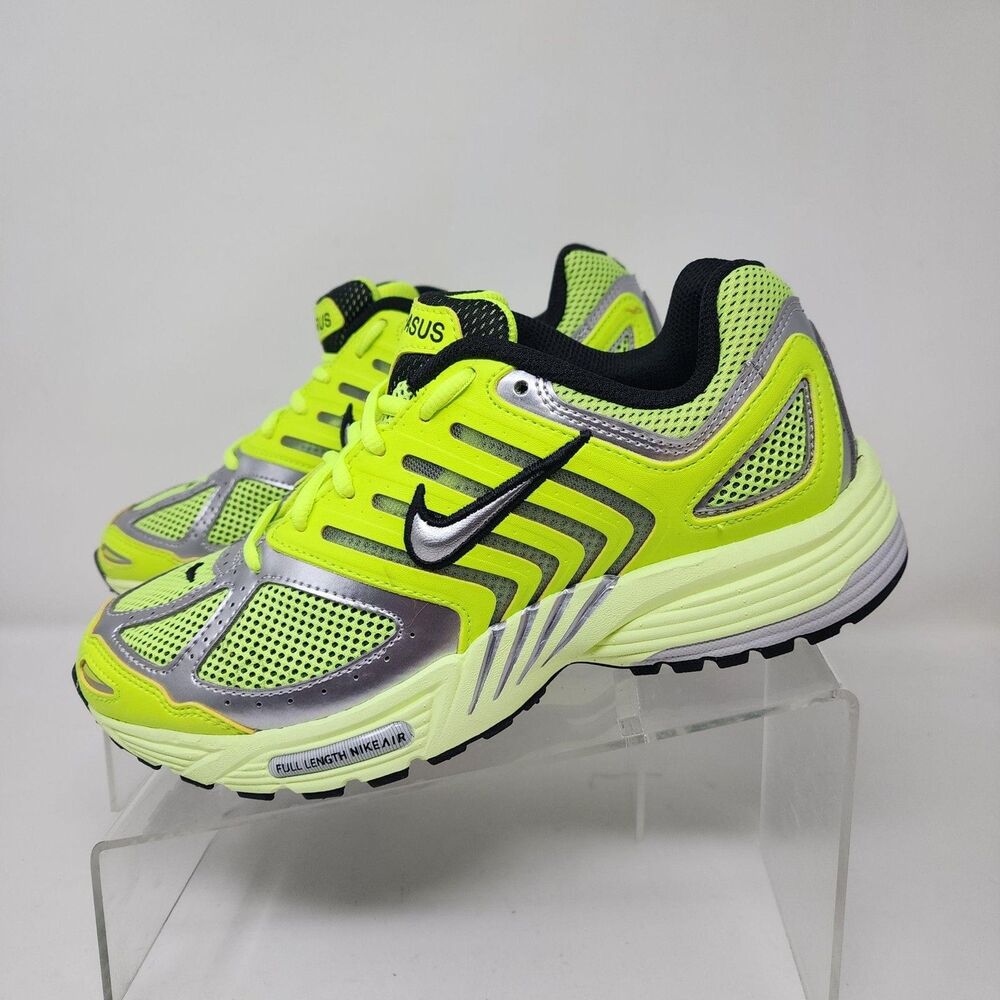 Nike Air Pegasus Shoes Womens Size 8.5 Yellow Silver Running Sneakers Gym Casual - Picture 5 of 8